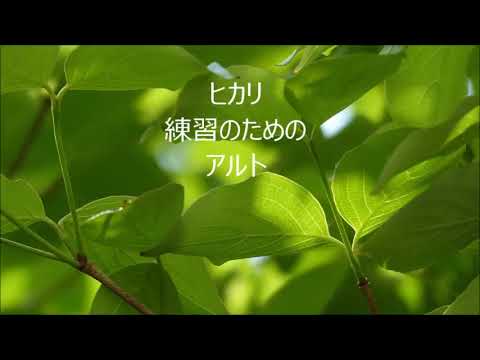松下耕　ヒカリ　アルト　「ニューコーラスフレンズ」より