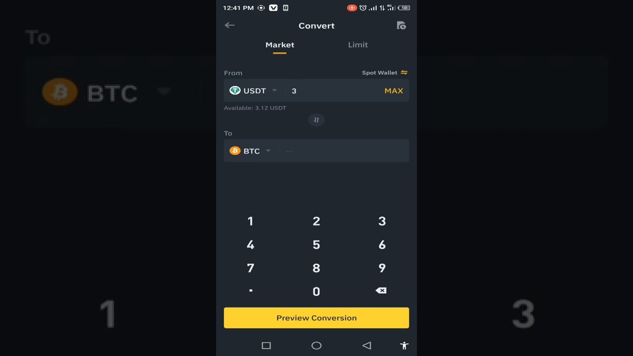 How to convert USDT to BNB smart chain in binance - Special Mentor