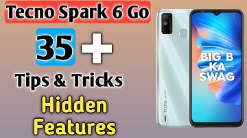 Tecno Spark 6 Go 35 +Tips and tricks | Amazing Hidden Features | Aks Tech4u