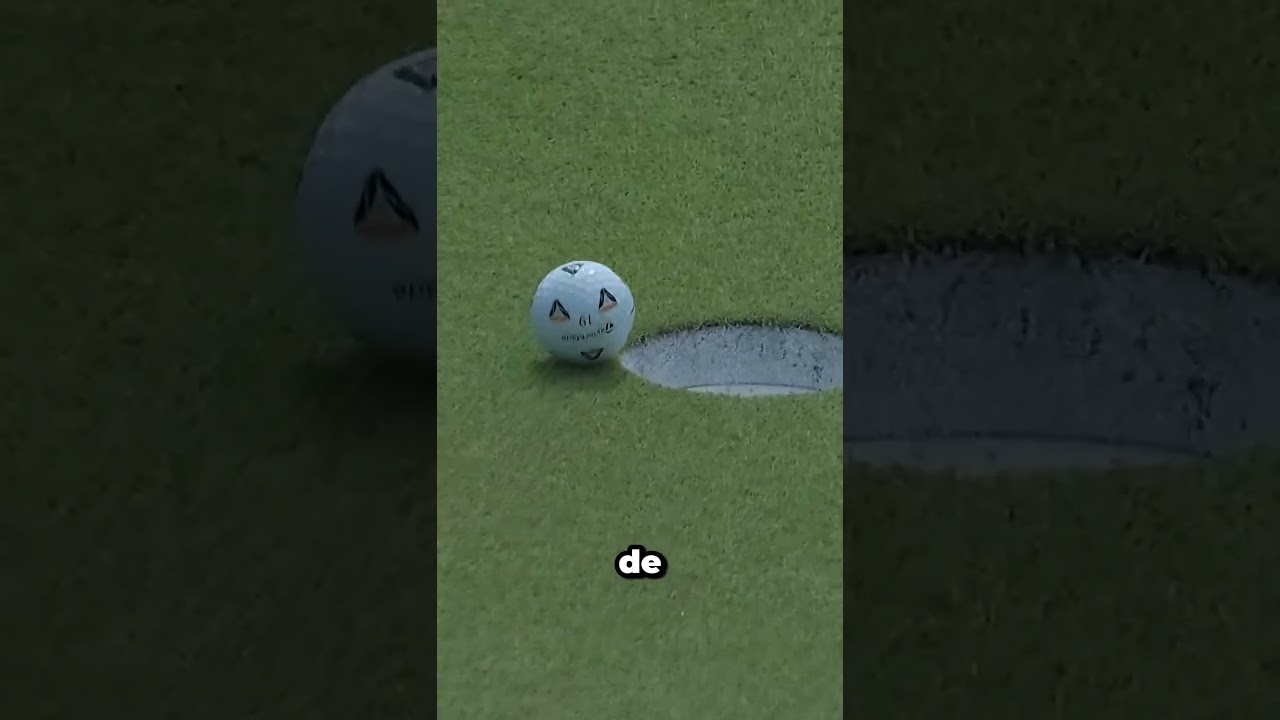 Nadie creyó como metió la pelota en el Hoyo este Golfista 😯⛳ #golf #shorts #deportes