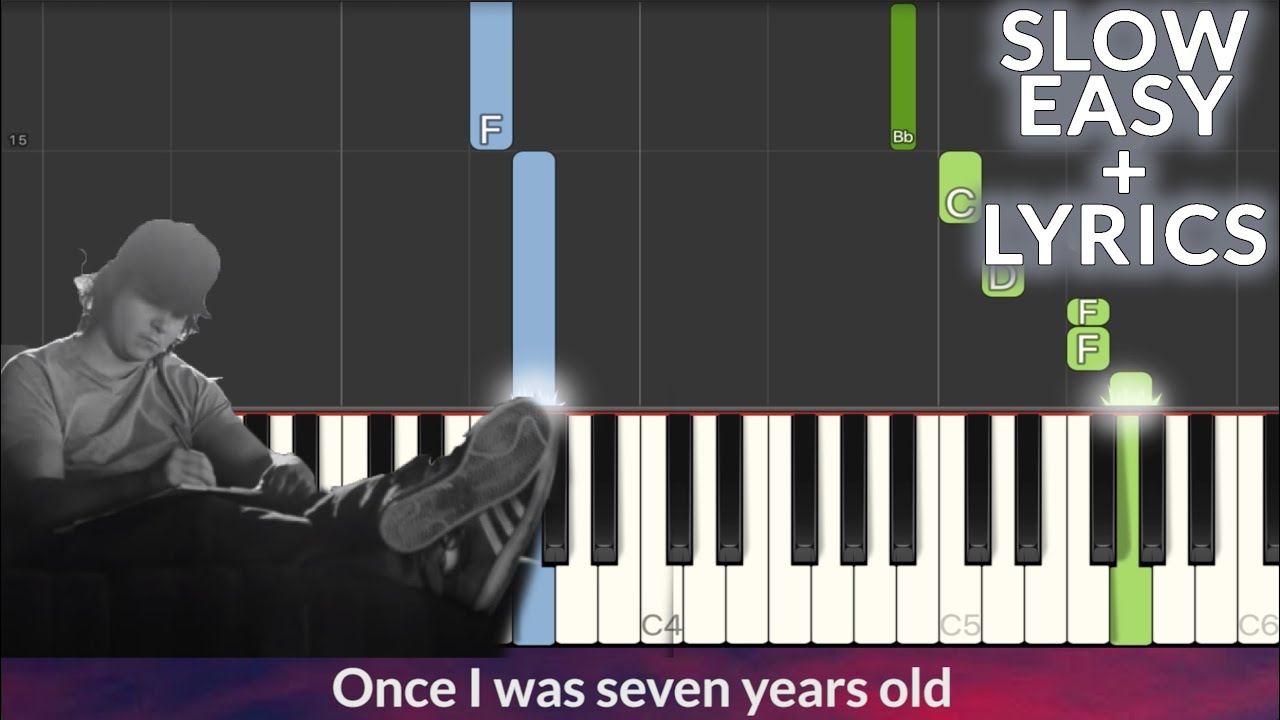 How To Play 7 Years On Piano Easy Slow