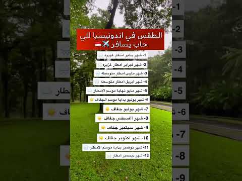 الطقس في اندونيسيا طول السنه للي حاب يسافر اكسبلور اكسبلورر اندونيسيا