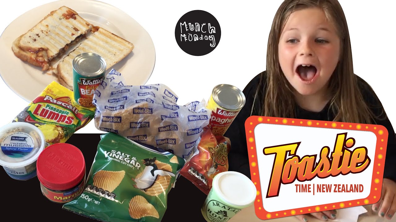 kids food challenge Toastie Time New Zealand (EP22NZ6) YouTube