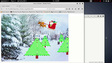Christmas Animation with JavaScript