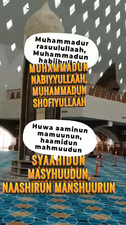 Sholawat Asma'un Nabi - Full Text Lirik