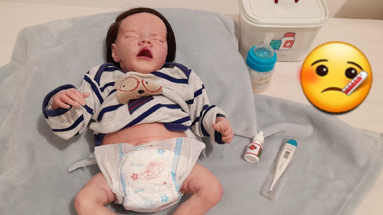 Gael Está com Febre!Rotina de Bebê Reborn Doente - YouTube