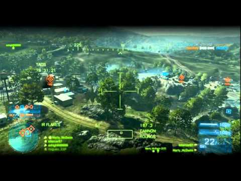BF3 Chopper and Gunner Teamwork