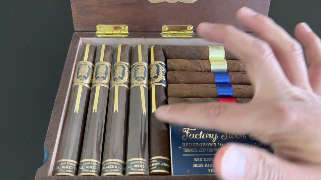 Drew Estate Undercrown 10 Lonsdale Factory Floor Edition Cigar Unboxing