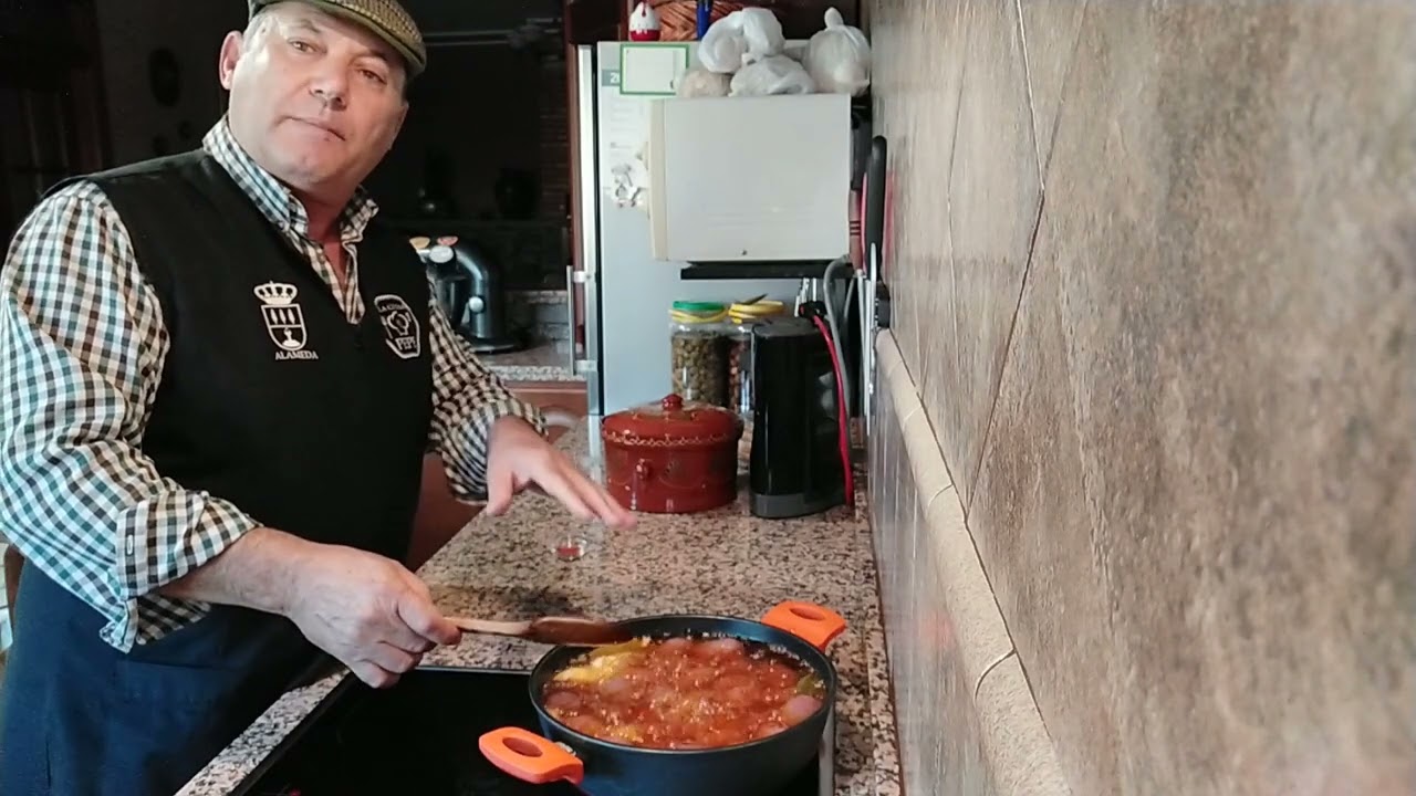 chorizo en manteca al estilo de pepe#cocinarica# cocinaandaluza#