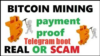 Free Bitcoin Telegram Cloud Mining 2018 Earn 0.01 Btc Daily Without Investment Paying