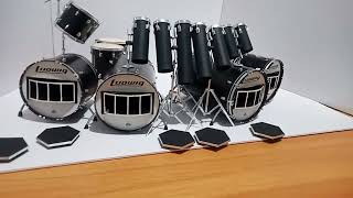 Miniature Drums Project in progress.