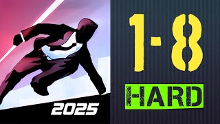 Node 1-8 | Hard | Vector 2025 | Downtown |Walkthrough #VectorGame #Vector #Nekki #Parkour #MPFGaming