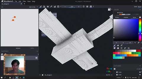 MCreator Blockbench Tutorial - How to Make a Dragon --- Part 1