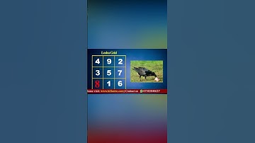 Remedies for Missing Number 8 in Loshu grid  #dlgs1