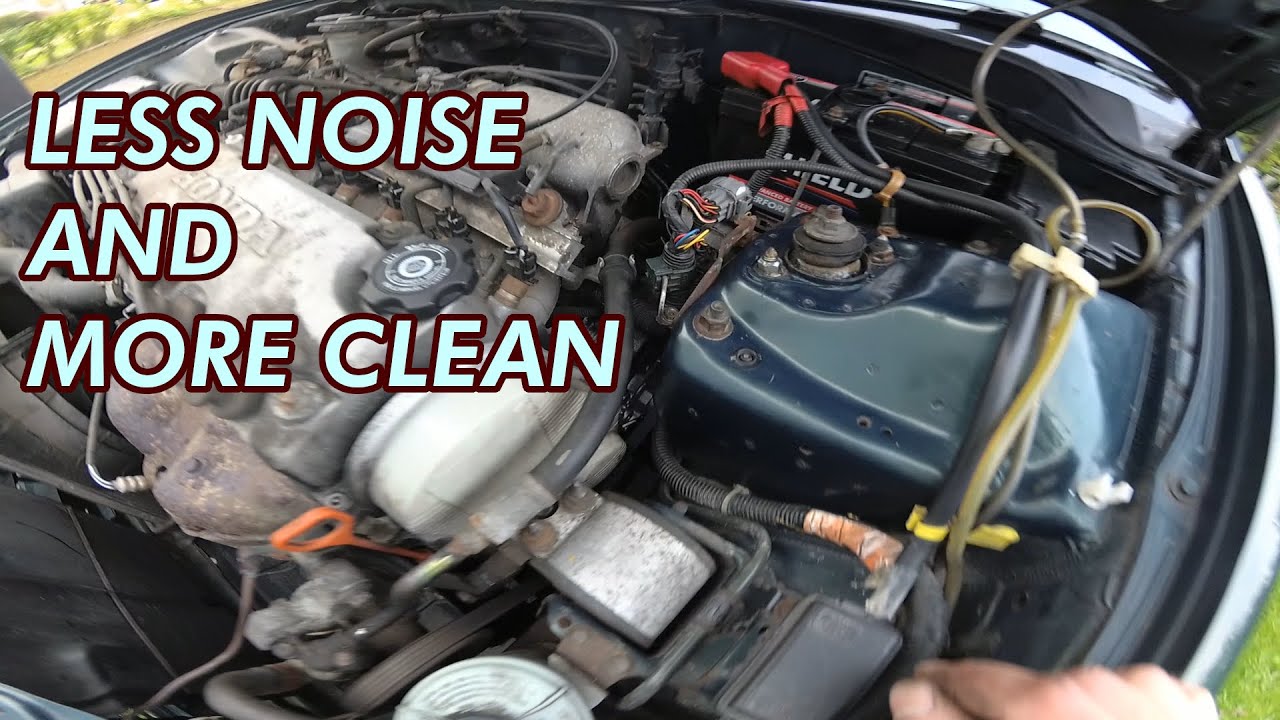 Replacing a Noisy Alternator Honda Civic Aerodeck d15 YouTube