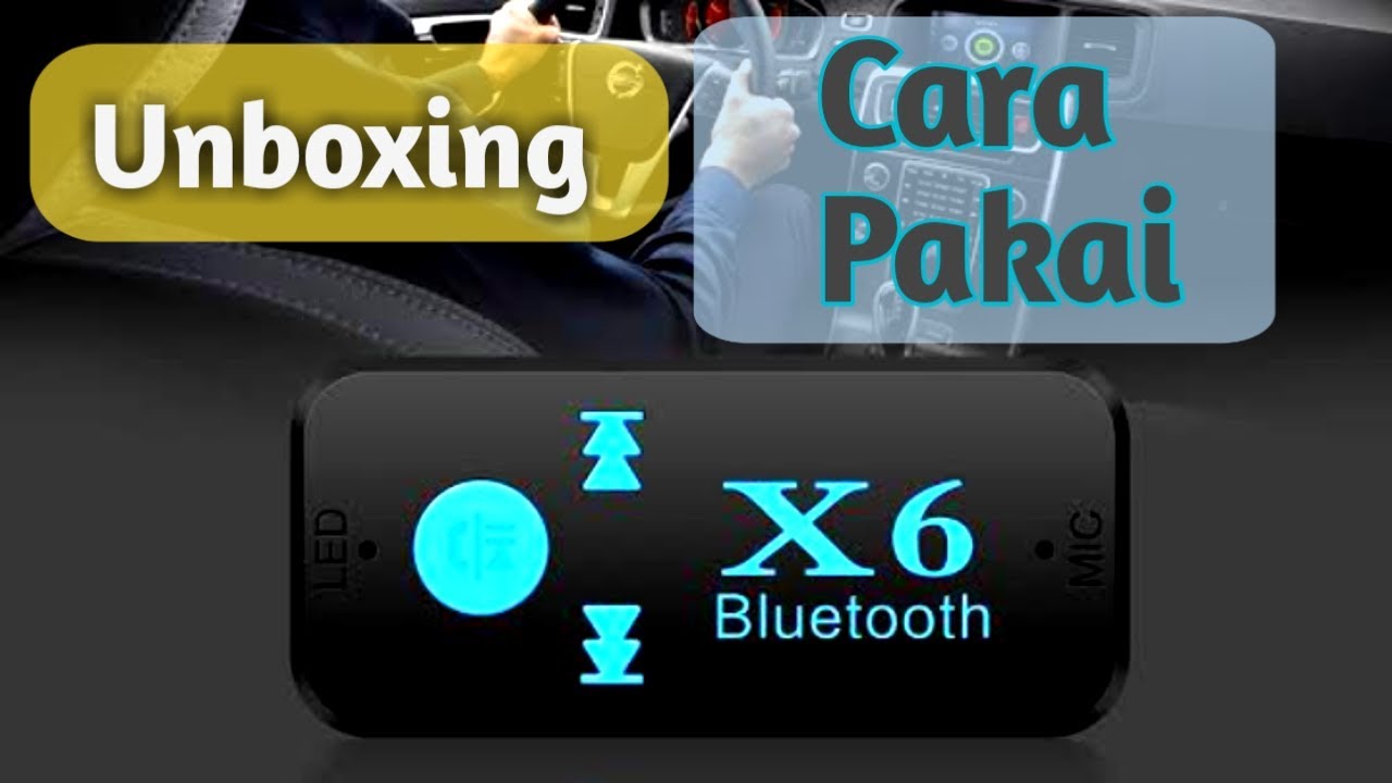 Review dan Cara Menghubungkan Bluetooth Receiver X6 Ke Speaker Aktif