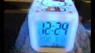 HELLO KITTY DIGITAL CLOCK!