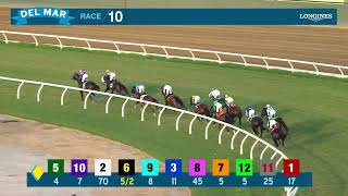 Full Non Domicile wins race 10 at Del Mar 8/8/26 Update