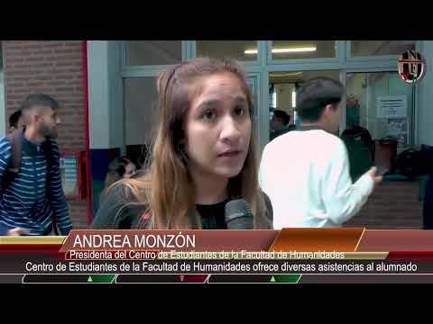 Centro de Estudiantes de la Facultad de Humanidades ofrece diversas asistencias al alumnado