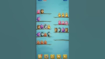 bird sort puzzzle Gameplay #shorts #shortfeed #catsong