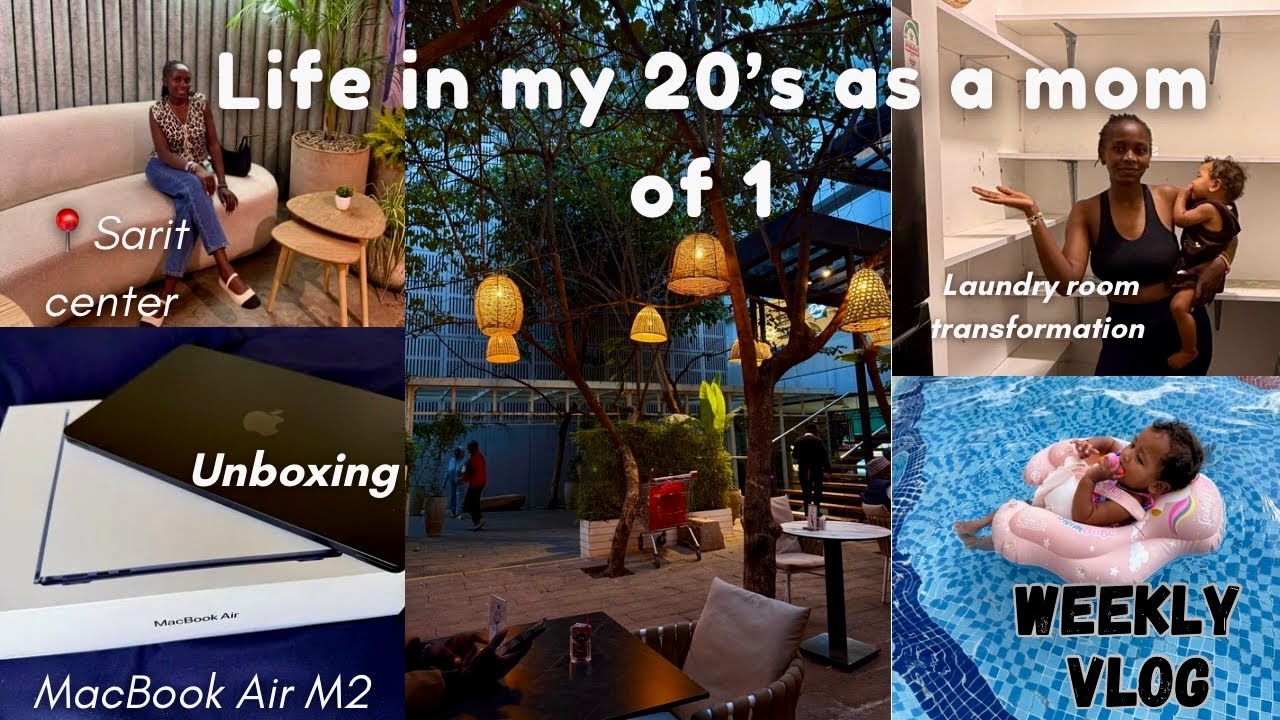 New MACBOOK AIR M2/Transforming laundry room / First steps at 9 months/Sarit centre//SAHM LIFE