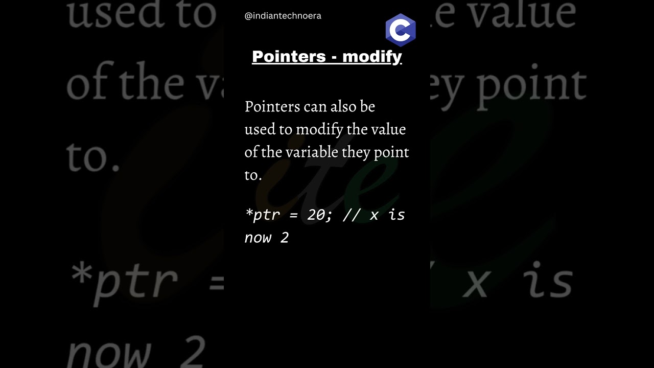 48  Pointers modify 