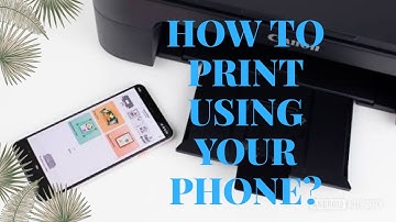 How to print from your Android Phone?