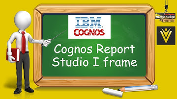 Cognos Report Studio I frame