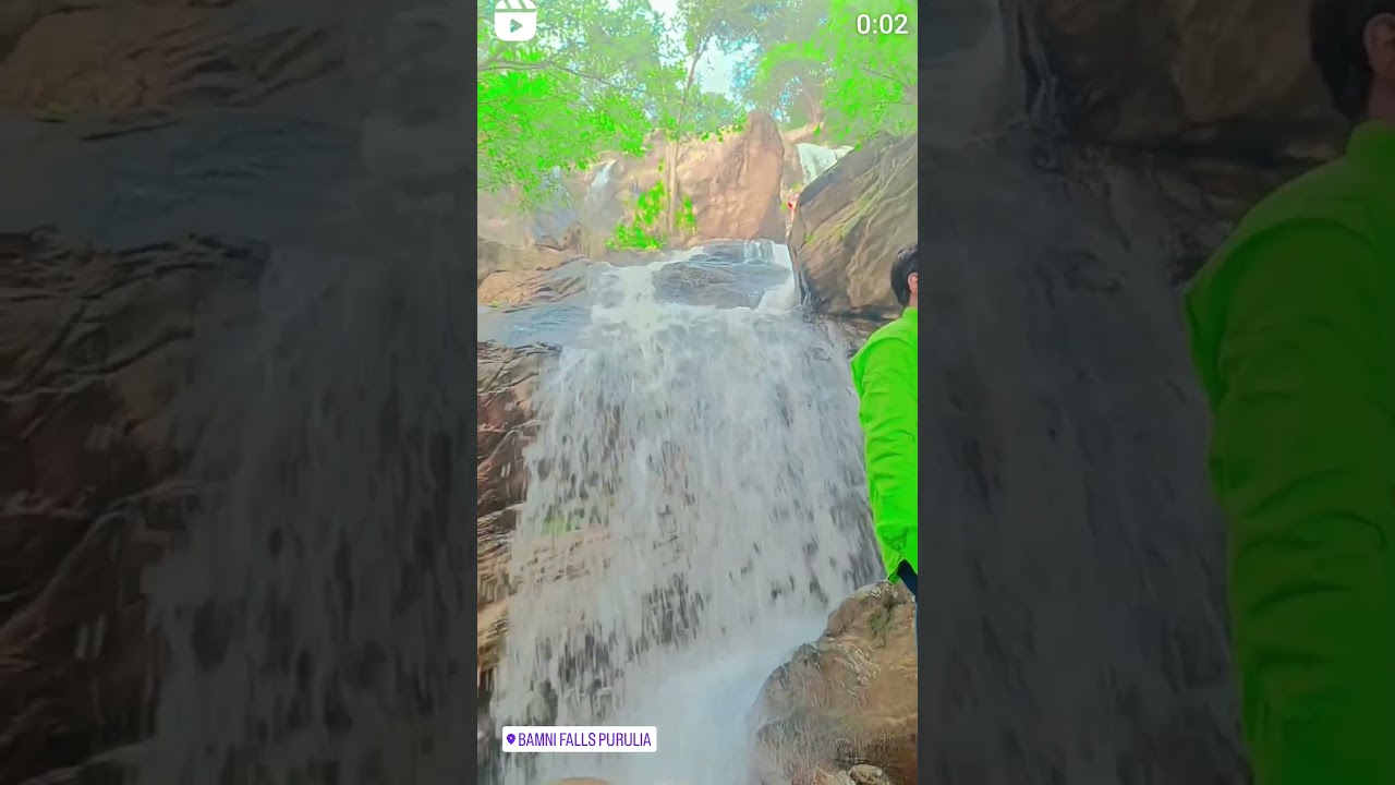 Bamni Falls in West Bengal 