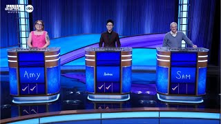 Amy Wins the 2022 ToC | Jeopardy! Masters | JEOPARDY!