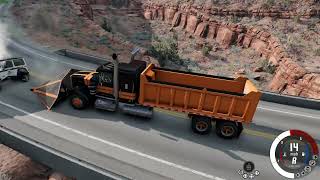 Beamng drive death truck police chase