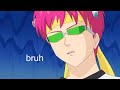 literally just saiki having introvert problems