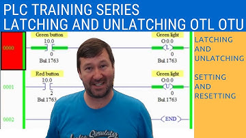 RsLogix 500 Latch OTL and Unlatch OTU. Instructions to set and reset