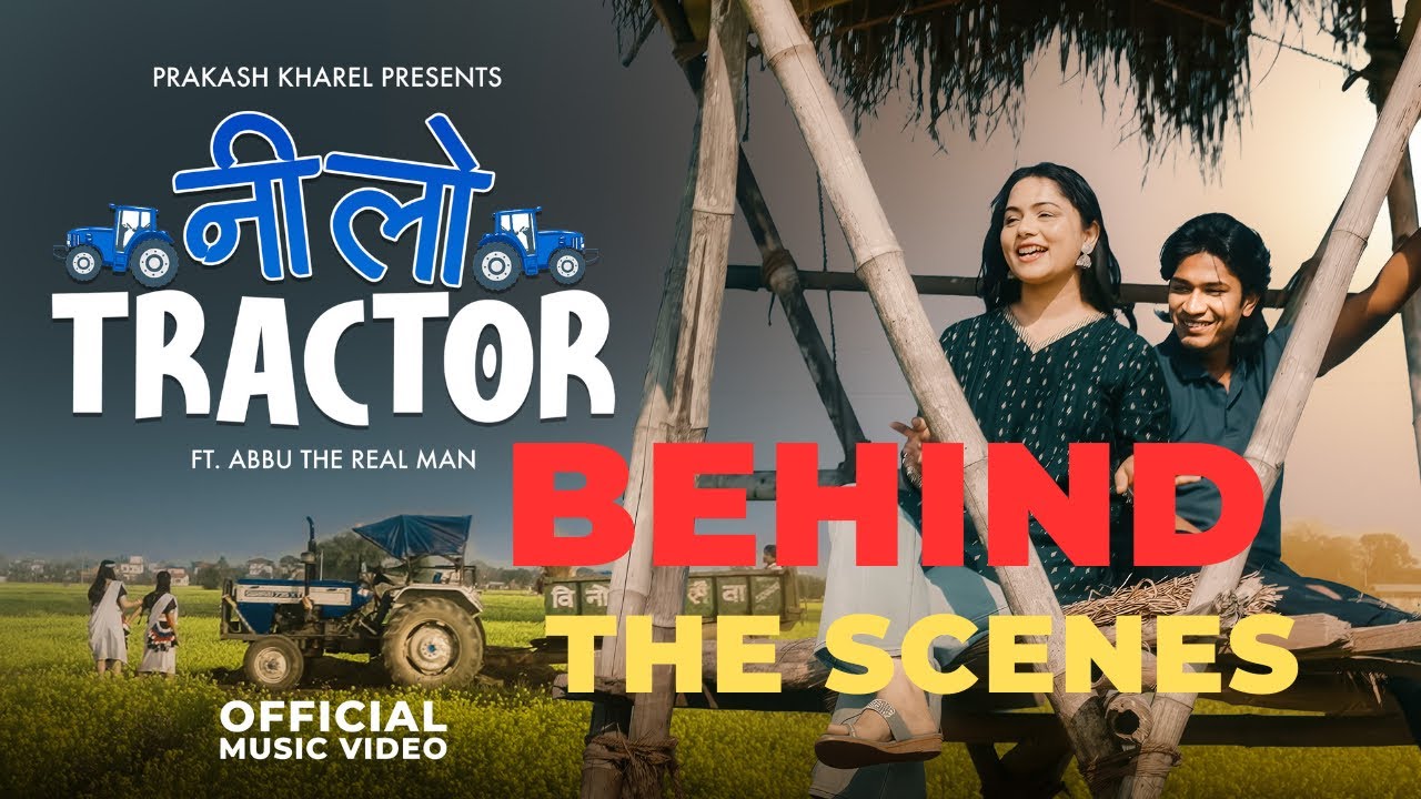 Behind the scenes nilo tractor 🚜 😂