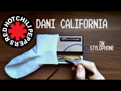 Red Hot Chili Peppers - Dani California (Stylophone cover)
