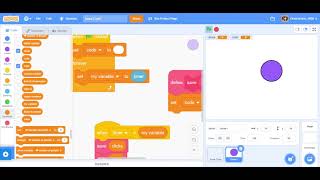 How to make a no typing save code in scratch!