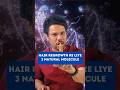 3 Natural Molecules for hair growth | Hair Regrowth| Hair fall | Hair loss #viral #shorts #adon