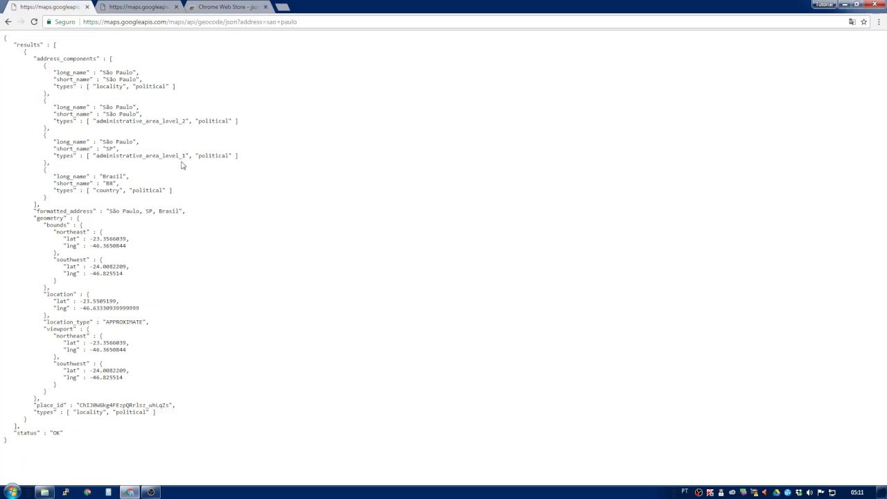 [30] Google Maps API JSON vs XML (PortuguêsBR) YouTube