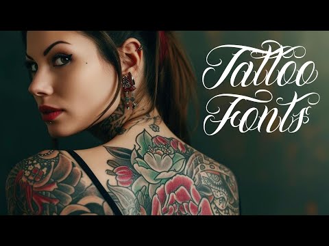 90+ Best Tattoo Fonts (FREE / Premium) 2024 | Hyperpix