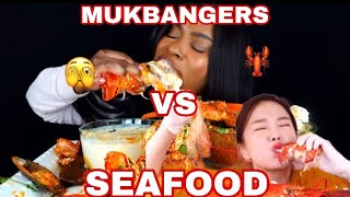 MUKBANGERS vs SEAFOOD