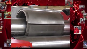 Máy lốc tôn 3 trục Davi - Cán uốn tấm thép dày -