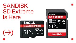 SANDISK SD Express Is Here: 9X Faster Speeds for Creators, Gamers & AI | The Future of SD Cards