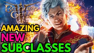 Baldur’s Gate 3 INSANE NEW Subclass Mods For BG3! Rogue, Bard + More!