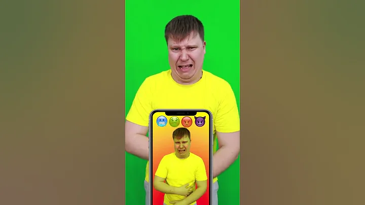 Emoji challenge - Funny Face 🥶🤢😡😈 #shorts Tutorial by Tiktomiki