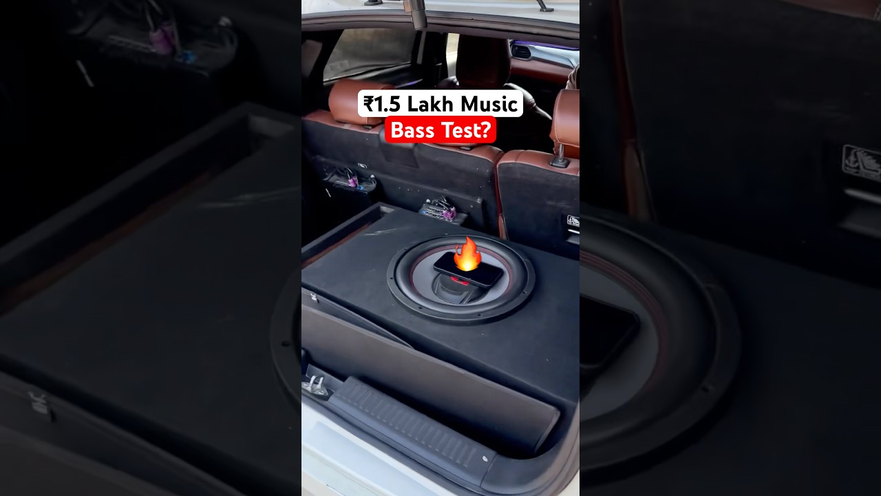 Bass Test with Maruti Suzuki Fronx - Nakamichi 1.5 Lakh music System 