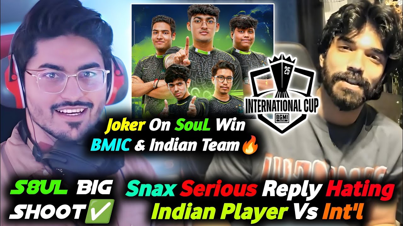 Snax Serious Reply Downgrading Indian Team in BMIC 😱 Joker Ki Haveli ...