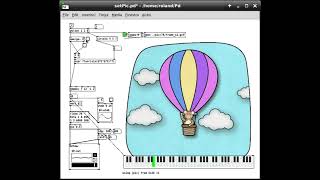 Pdida in Action: Algorithmic Live Coding (Simplified Pure Data)