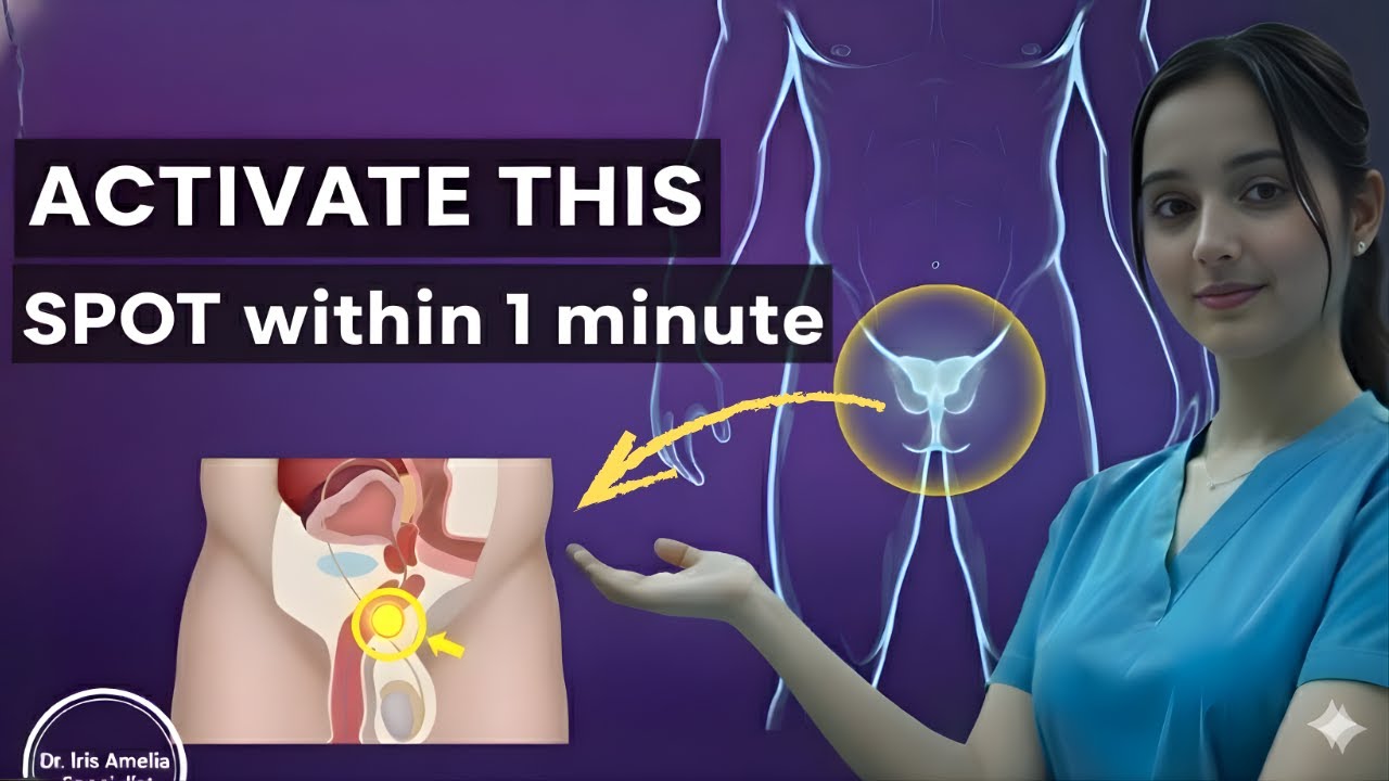 1-Minute Massage for Better Erections After 50 | Restore Blood Flow Naturally