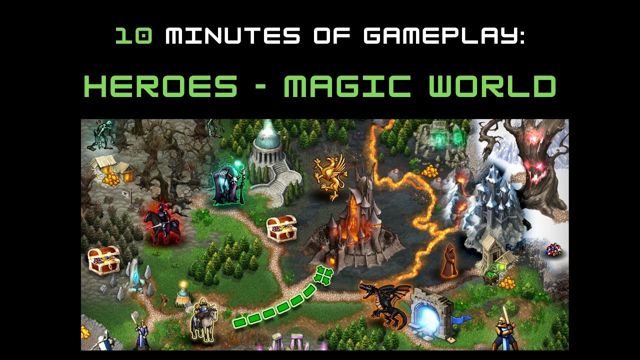 Heroes - Magic World: First 10 Minutes of Gameplay - YouTube