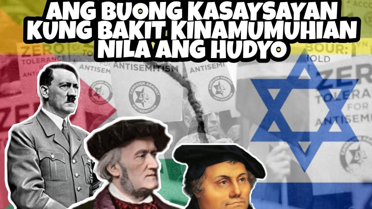 KASAYSAYAN NG MGA HUDYO AT BAKIT KINAPOPOOTAN SILA NG MGA TAO - YouTube